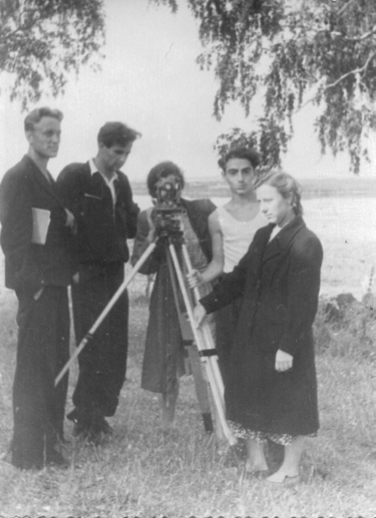 На практике в Вышгороде, лето 1952 года