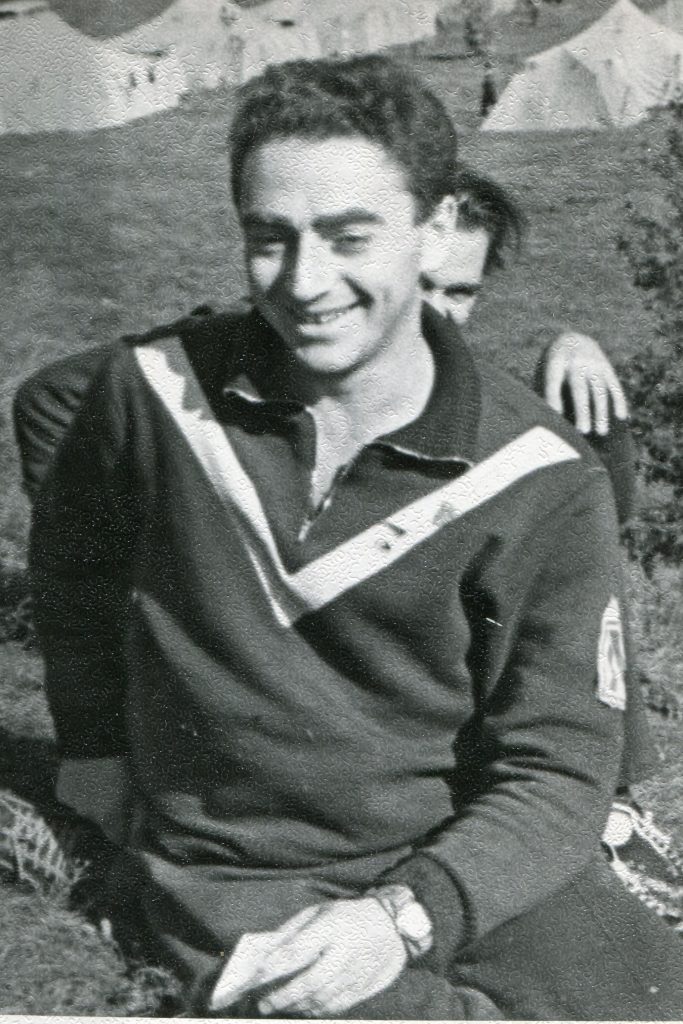 Александр Городницкий на фестивале в Бресте, 1965 год