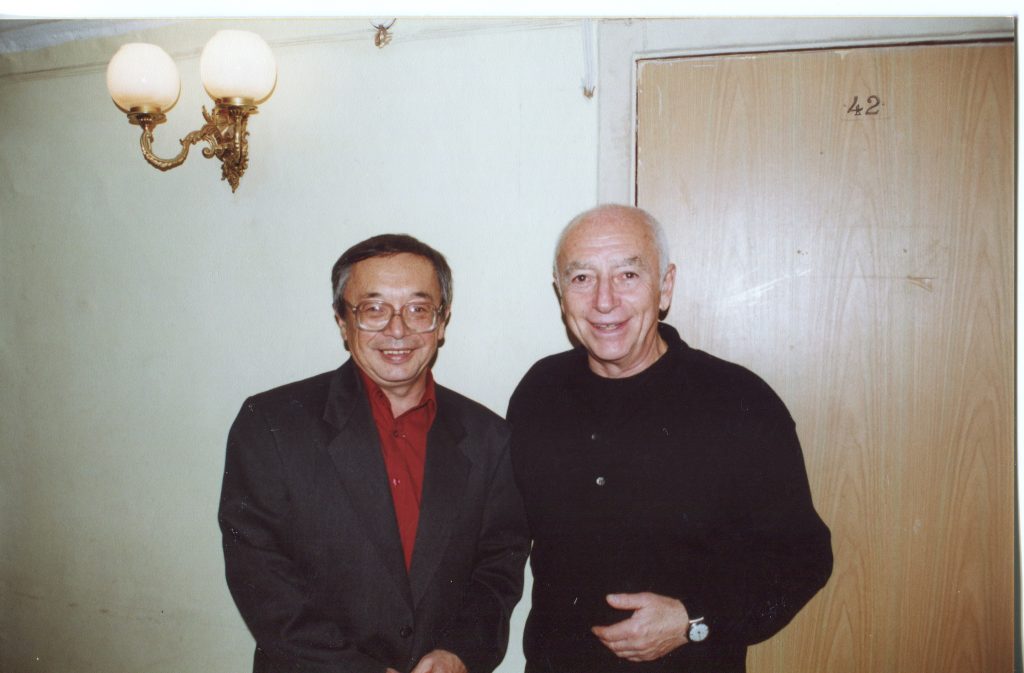 С Юлием Кимом, 1998 год