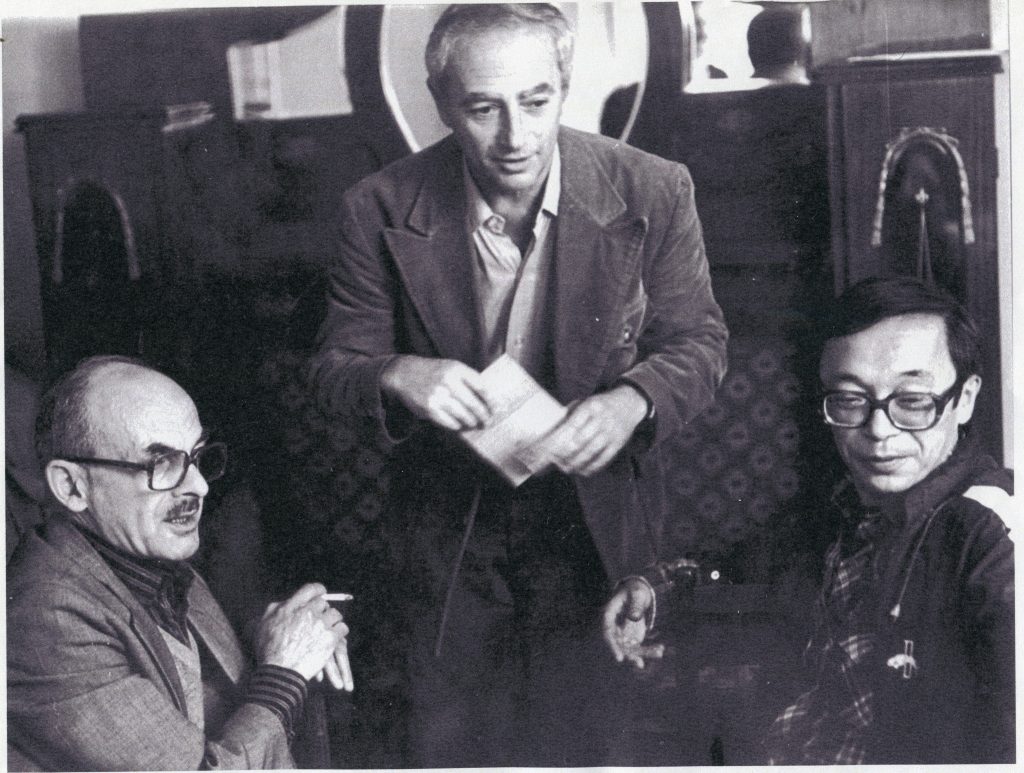 Булат Окуджава, Александр Городницкий и Юлий Ким, Москва, 1986 год