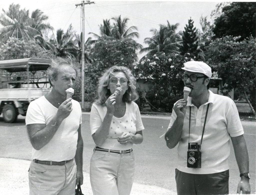 С Тамарой Щегольковой и Алексеем Сузюмовым, Новая Гвинея, 1978 год
