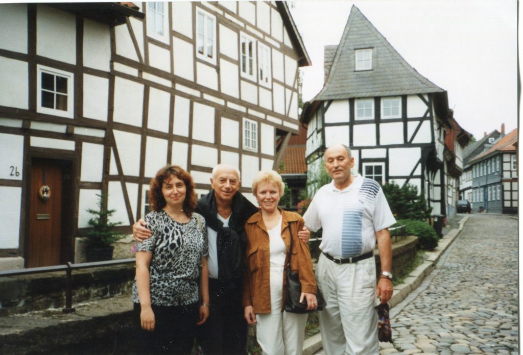 2002 год, Германия. С Владимиром Лозовским и его друзьями