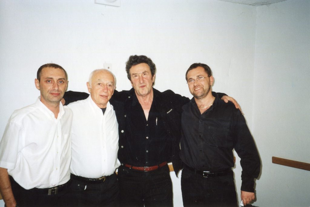 Александр Городницкий и Игорь Губерман, Израиль, декабрь 1996 года