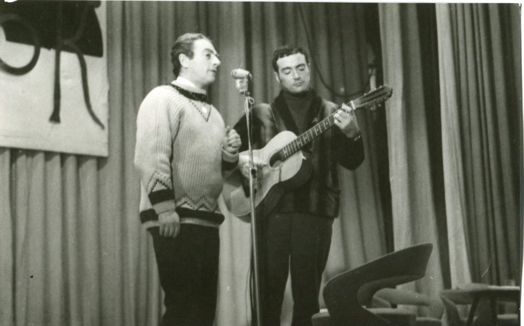 Александр Городницкий и Михаил Кане, Ленинград, 1969 год